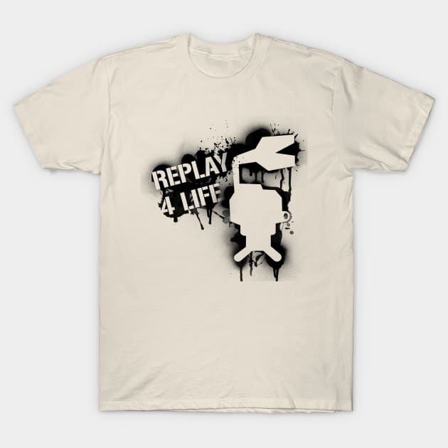 Pipo - Replay 4 Life T-Shirt by bobbuel